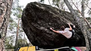 Video thumbnail of Nousukausi, 7B+. Nousiainen