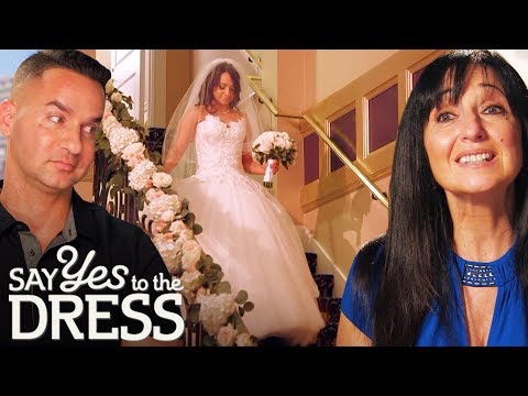 Mike "The Situation's" Sister Wants a Pink Wedding Cake | Say Yes To The Dress: The Big Day