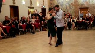 Panagiotis Triantafyllou y Rita Caldas at Stockholm Tango festival
