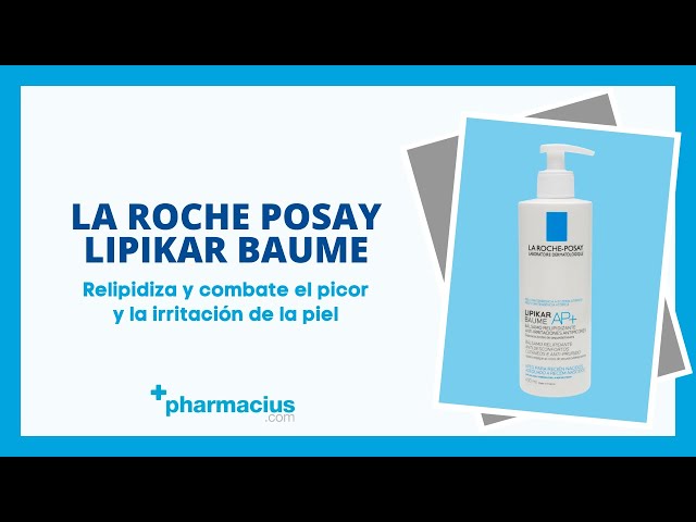Vídeo relacionado con La Roche Posay LIPIKAR Baume AP+Max bálsamo reparador de triple acción para pieles muy secas hasta pieles con tendencia atópica. 400ml