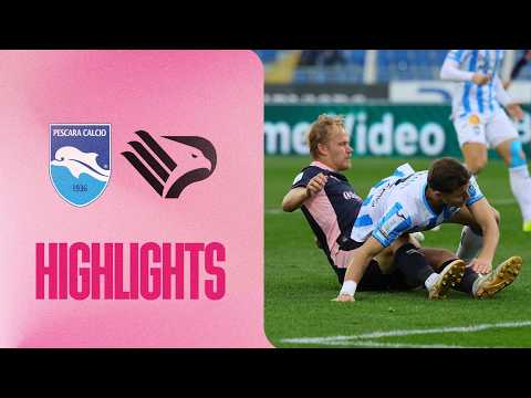 Pescara-Palermo 2-1 | HIGHLIGHTS 27ª giornata Serie B 25/26