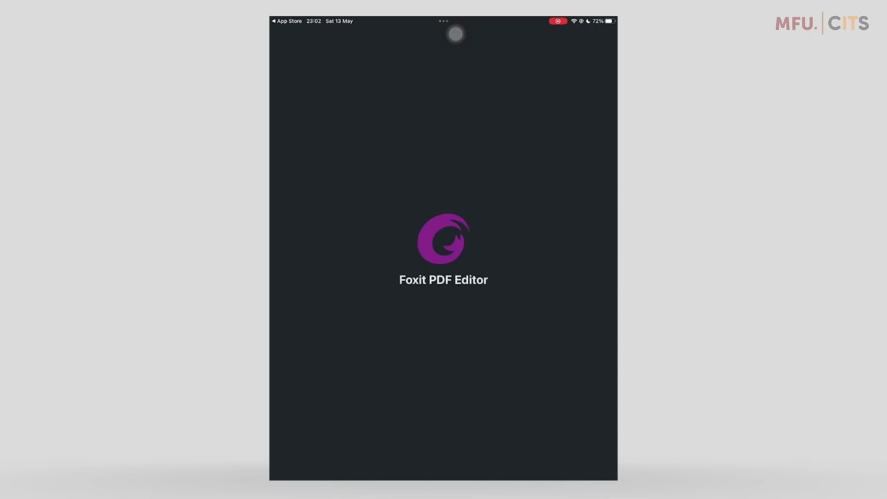 How to Install Foxit PDF Editor for IOS by CITS