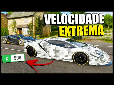 CORIDA DE VELOCIDADE COM CARROS CALSSE X de LEILÃO - Forza Horizon 4