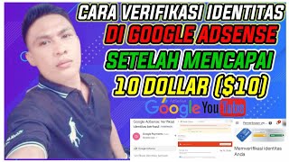 Download lagu CARA VERIFIKASI IDENTITAS DI GOOGLE ADSENSE YOUTUBE SETELAH MENCAPAI $10 -10 DOLLAR @RIFAIAL mp3 Download lagu CARA VERIFIKASI IDENTITAS DI GOOGLE ADSENSE YOUTUBE SETELAH MENCAPAI $10 -10 DOLLAR @RIFAIAL mp3