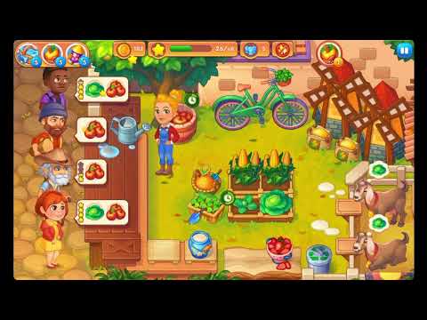 Cooking Farm - Hay & Cook Game - Level 202 🍎🌻🫐 - No Boosters - FULL STORY - CaroGamesNL