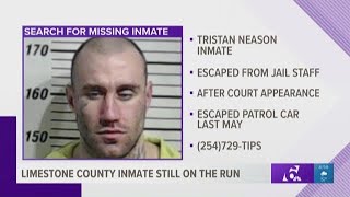 Police search for escaped Limestone County inmate