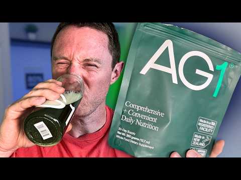 I Drank Ag1 Athletic Greens for 30 Days (Honest Review)