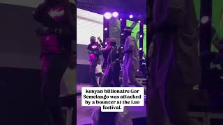 Download lagu KENYAN BILLIONAIRE GOR SEMELENGO WAS ASSAULTED BY A BOUNCER AT THE LUO FESTIVAL! #railaodinga mp3