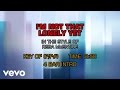 Reba McEntire - I'm Not That Lonely Yet (Karaoke)