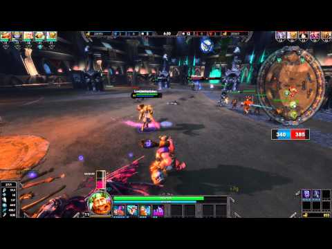 Smite - New Arena Gameplay with Bacchus [HD]