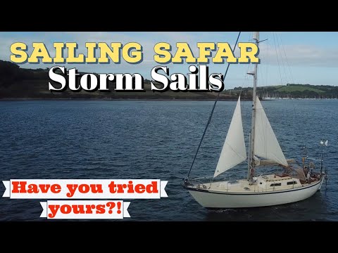 Sailing Safar Ep2 -  Sailing under STORM Sails.
