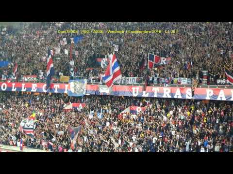 PSG / ASSE 14.09.2018 : 4-0 (L1 J5) 6/9 : Chants du Virage Auteuil (1)