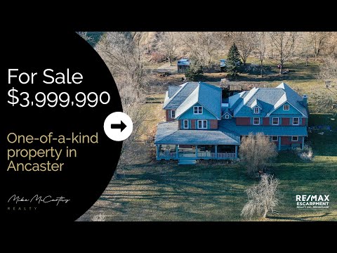 Luxury Hamilton Real Estate For Sale | One of a Kind 73 Acre Estate | Mike McCarthy Realty