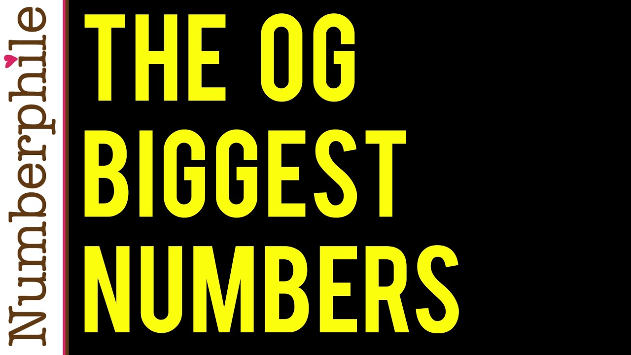 The Original Biggest Numbers - Numberphile