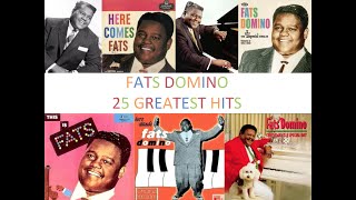 Best of Fats Domino - top 25 greatest hits (original whole songs) mix compilation rhythm and blues
