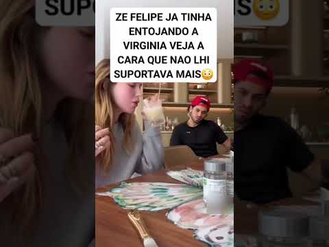 ZE FELIPE JA NÃO SUPORTAVA VIRGÍNIA #zefelipe #virginia