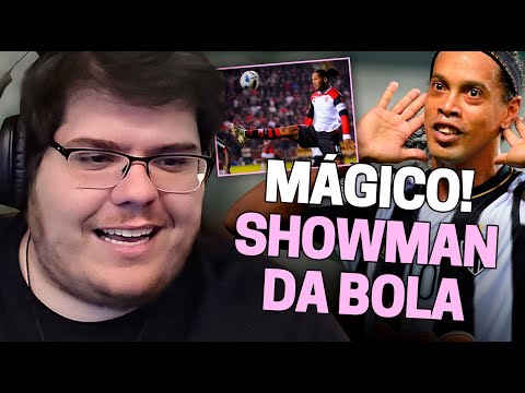 CASIMIRO REAGE: QUANDO RONALDINHO HUMILHAVA NO BRASIL - FUTEBOL NACIONAL | Cortes do Casimito