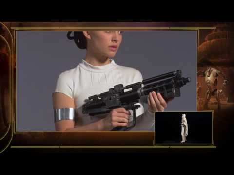 Star Wars Episode II Padmé Trip To Geonosis Costume With Unused Headdress Featurette