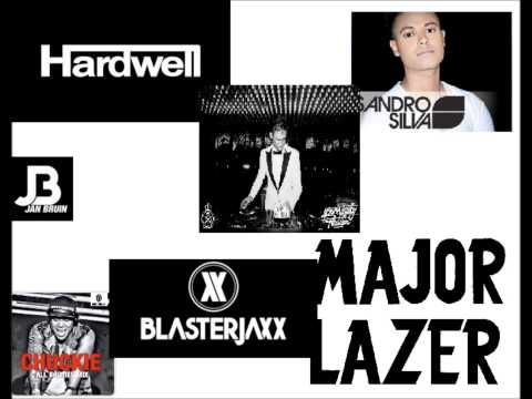 Jan Bruin - Hardwell, Sandro Silva, Chuckie, Major lazer. (MIX)
