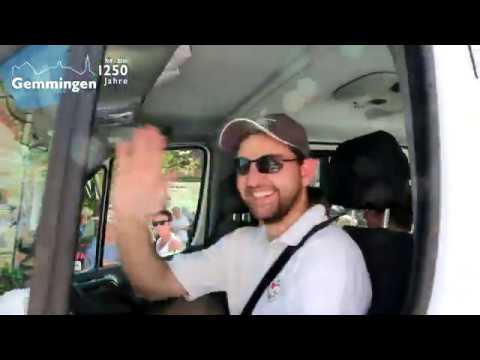 Ein einmaliges Erlebnis - der Umzug zur 1250 Jahr Feier Gemmingen