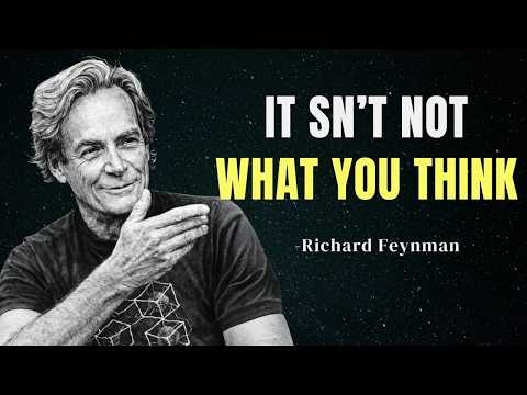 What Feynman Discovered About Why Atoms Exist That NO ONE Explain