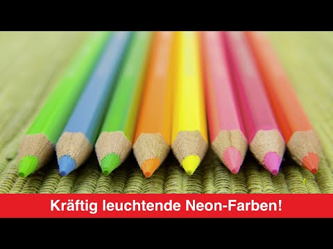 Artikelvideo 1 für JOLLY SUPERSTICKS METALLIC + NEON-MIX Buntstifte farbsortiert, 24 St., Artikelnummer 312468