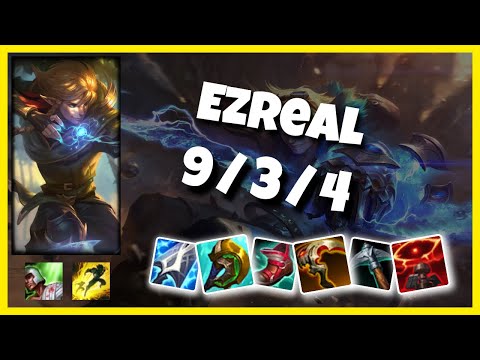 Ezreal vs Jhin NA Challenger BOT (9/3/4) Gameplay Replay - Patch 10.24