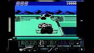 Chase HQ on Commodore 64. Gameplay & Commentary