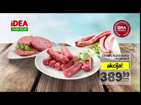 IDEA | Senzacionalna ponuda 14.09 -16.09.2018.