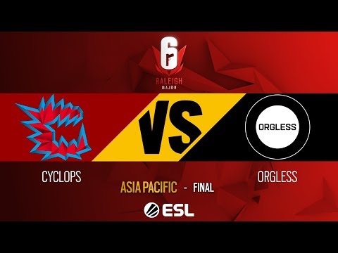 Cyclops vs. Orgless  : Six Major Raleigh 2019 - Asia Pacific Finals