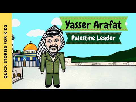YASSER ARAFAT - POLITICAL PALESTINIAN LEADER - Fun biography for kids