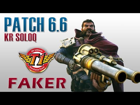 SKT T1 Faker - Graves Bot Lane - KR SoloQ