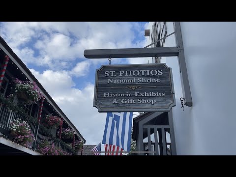 Fr. Edward Visits the St. Photios Greek Orthodox National Shrine in St. Augustine, Florida