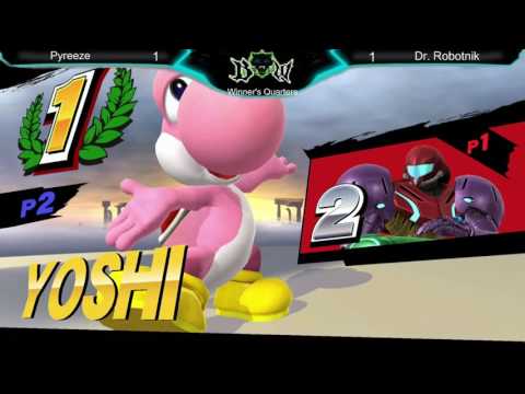 Black wolf March Pyreeze (samus) vs Dr.Robotnik (yoshi) Winner's Quarters