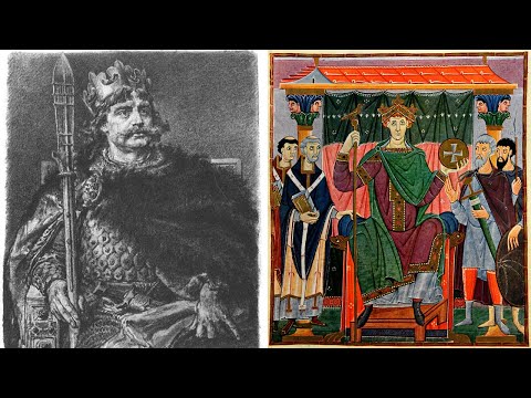 Jak książę Bolesław cesarza Ottona przyjmował.