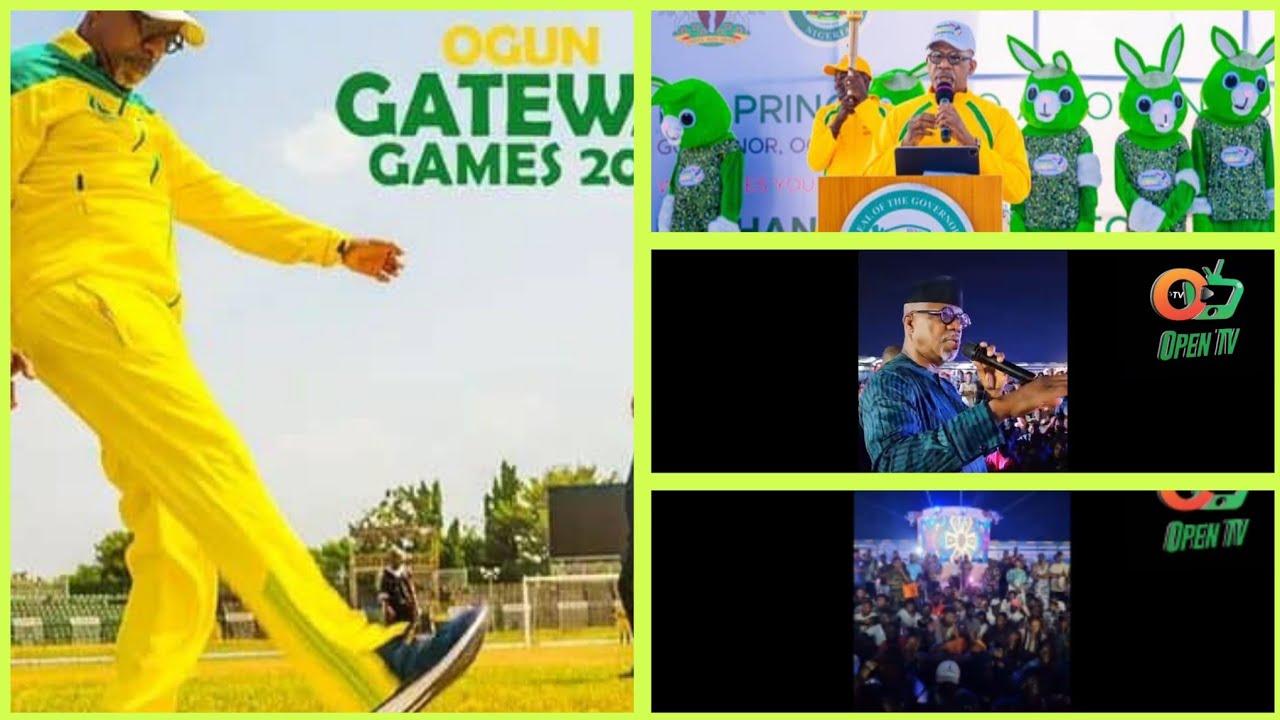 EXPOSED!!!: Watch What Ogun Governor Prince Dapo Abiodun Was Caught Doing At MKO Abiola Sports  Complex Kuto Abeokuta On The Eve of Gateway Games 2024