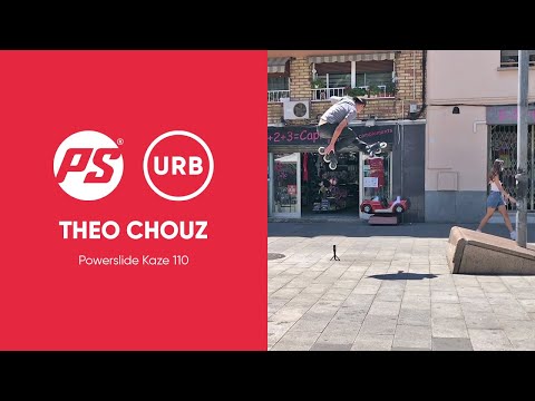 Powerslide Kaze 110 Freeskating in Barcelona - Theo Chouz