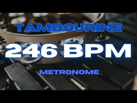246 BPM - Tambourine Metronome