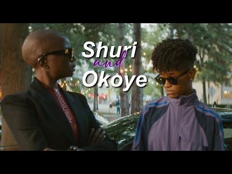 shuri and okoye being iconic in Wakanda Forever II Black Panther 2