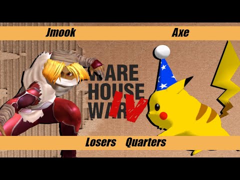 Warehouse War 4 - Losers Quarters- Flyquest | Jmook (Sheik) vs Tempo | Axe (Pikachu)