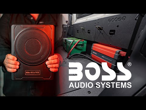 Jeep Gladiator Subwoofer BOSS AUDIO 8” ELITE- Overview/Install