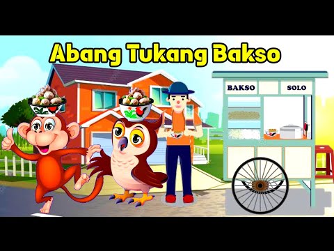 Abang Tukang Bakso !! Lagu Anak Indonesia Populer !! Versi Remix !! Animasi Hewan Lucu