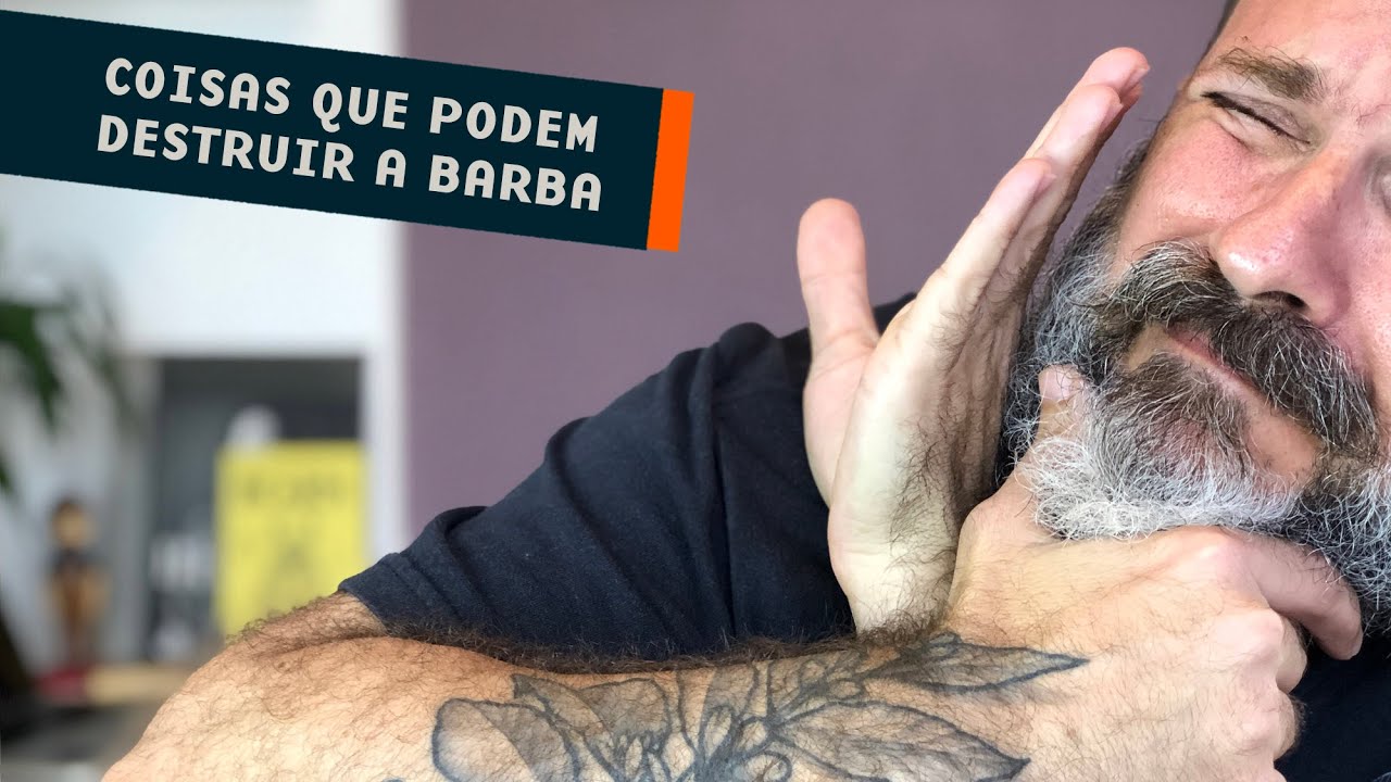 Cuidado! Essas Coisas Podem DESTRUIR a Sua Barba.