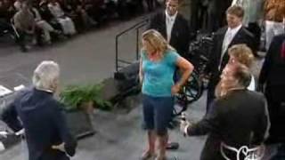 Young Woman's Testimony on Miracle-Working Power during Benny Hinn Crusade