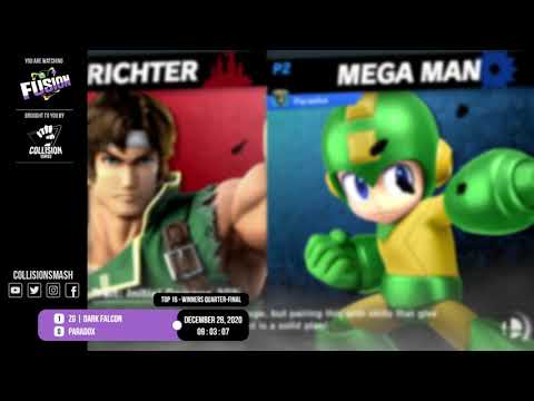 Fusion.exe 55 - ZG Dark Falcon (Richter) vs Paradox (Mega Man) - Top 16 - Winners Quarter-Final