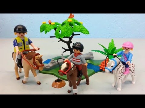 Playmobil Fröhlicher Ausritt 6947 auspacken seratus1 Country Pferde Pony