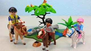 Playmobil Fröhlicher Ausritt 6947 auspacken seratus1 Country Pferde Pony