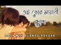 Tor Mayabi Chokh - Slowed + Reverb | Jeet Ganguly | Bengali Lofi song | Bangla Lofi remix | jeet