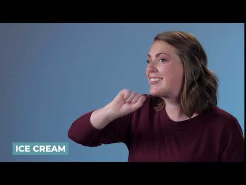 Learn How to Sign Ice Cream in ASL | LearnHowToSign.org