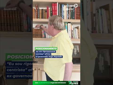 “Eu sou rigorosamente centrista”, afirma ex-governador Hugo Napoleão: